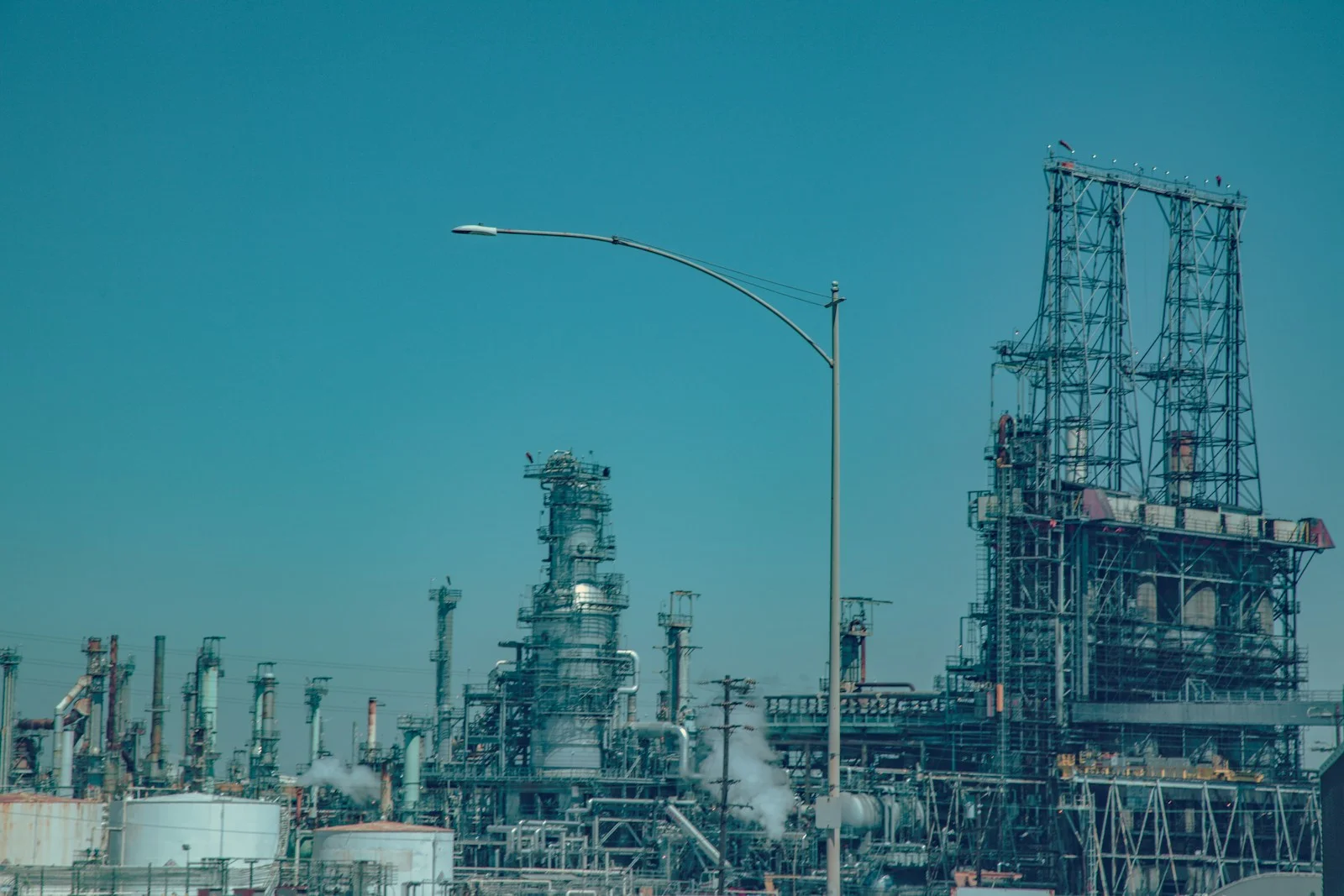 Petroleum refinery infrastructure